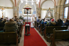 Krippenandacht mit Segnung der Kinder (Foto: Karl-Franz Thiede)